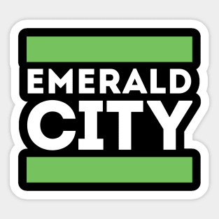 Emerald City Sticker